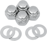 Chrome Cap Nut Kit