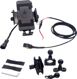 Phone Inductive Wireless Charging Mount with Quick Disconnect Power Cable