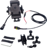 Phone Inductive Wireless Charging Mount with Quick Disconnect Power Cable