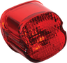 Laydown Taillight Lens with Bottom Tag Lens