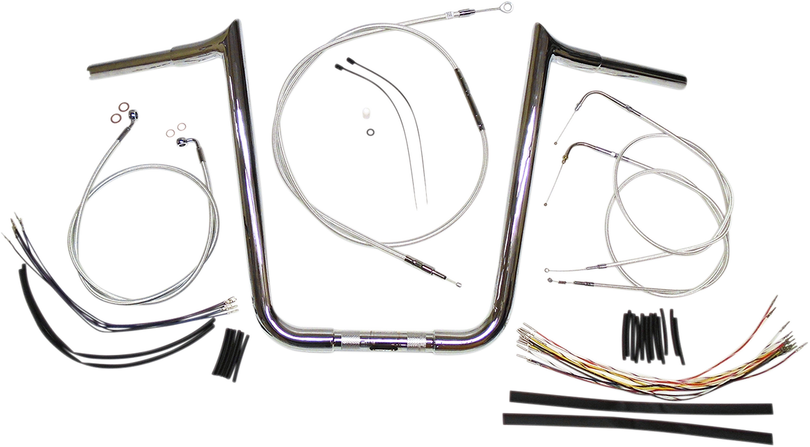 Sterling Chromite II® Designer Handlebar Installation Kit - 12"-14" - '00-'06 FLST