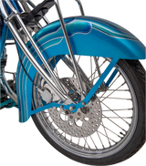 Polished Stainless Steel Drilled Brake Rotor