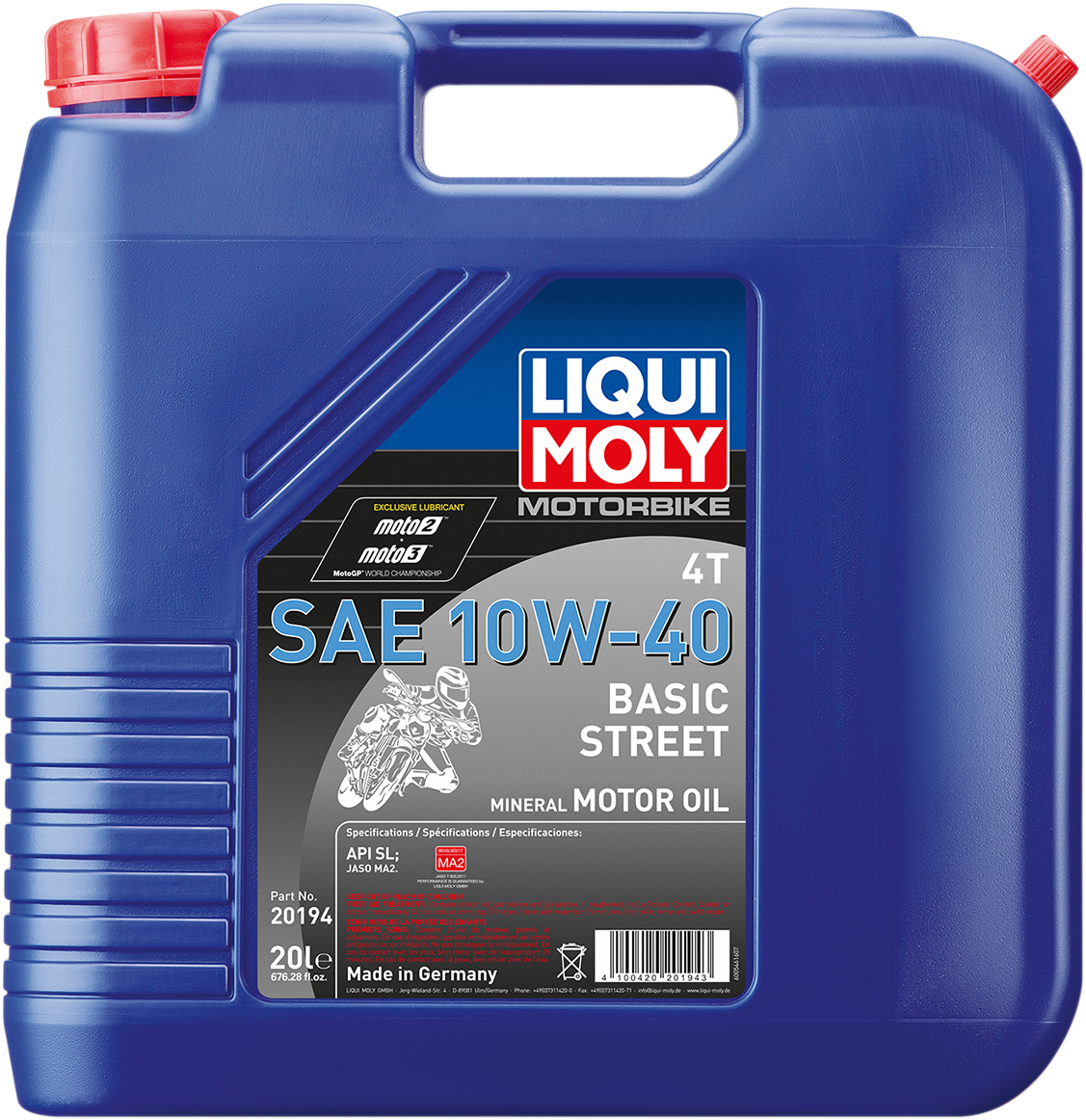 Basic Street 4T Engine Oil