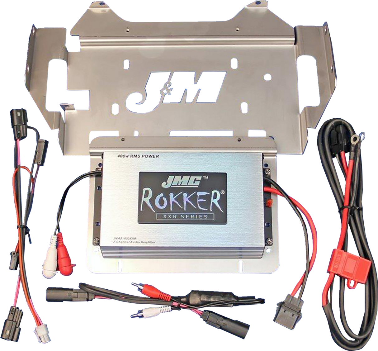 JMC ROKKER® 200 W 2-Channel Amplifier Kit