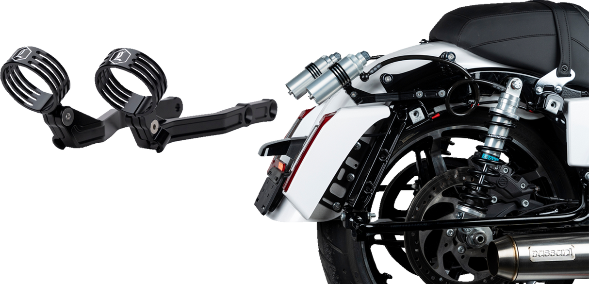 REVO ARC Billet Remote Reservoir External Mounts