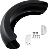 Hugger Series Front Fender with Mounting Blocks for Softail/Dyna