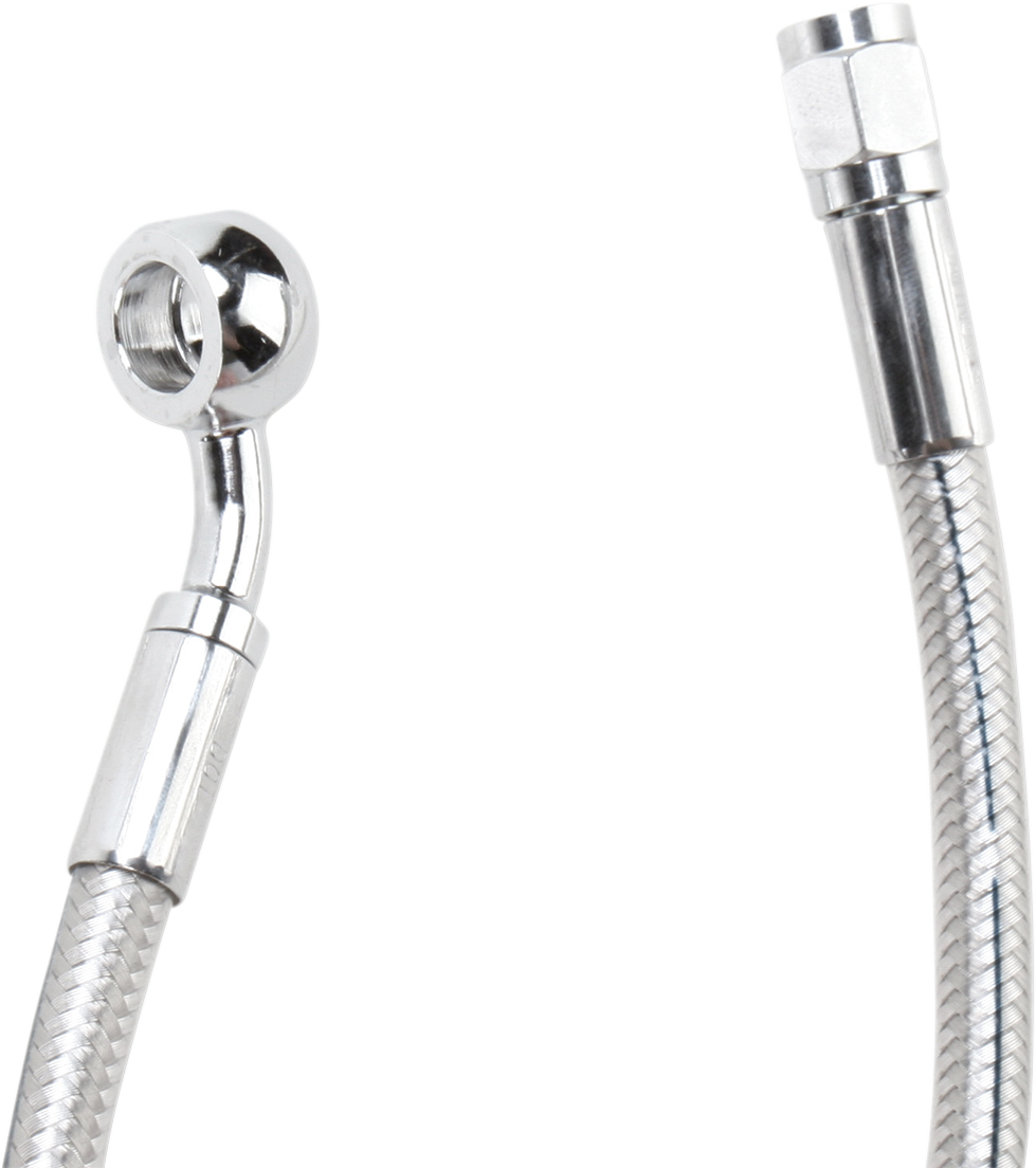 Brake Line - 10 mm-35° - 31" - Polished Stainless