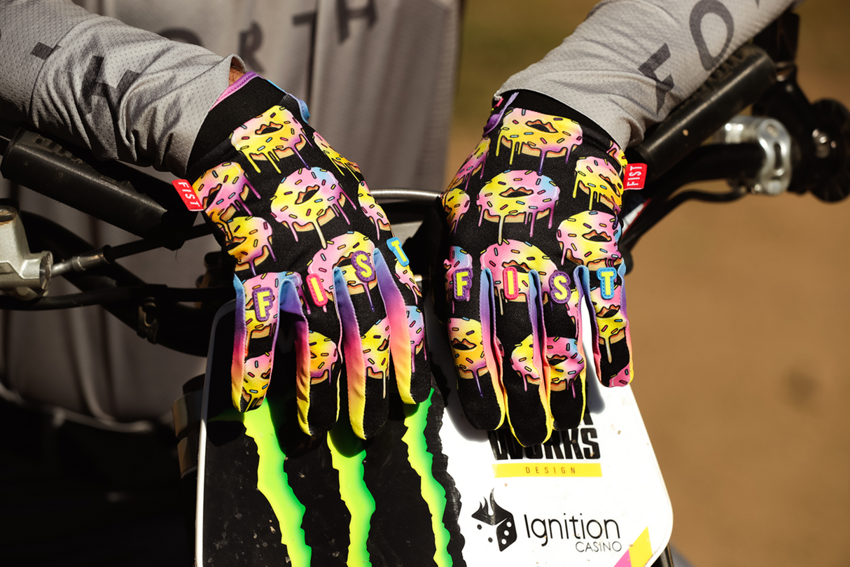 Strapped Caroline Buchanan Red Label Sprinkle Fades Gloves