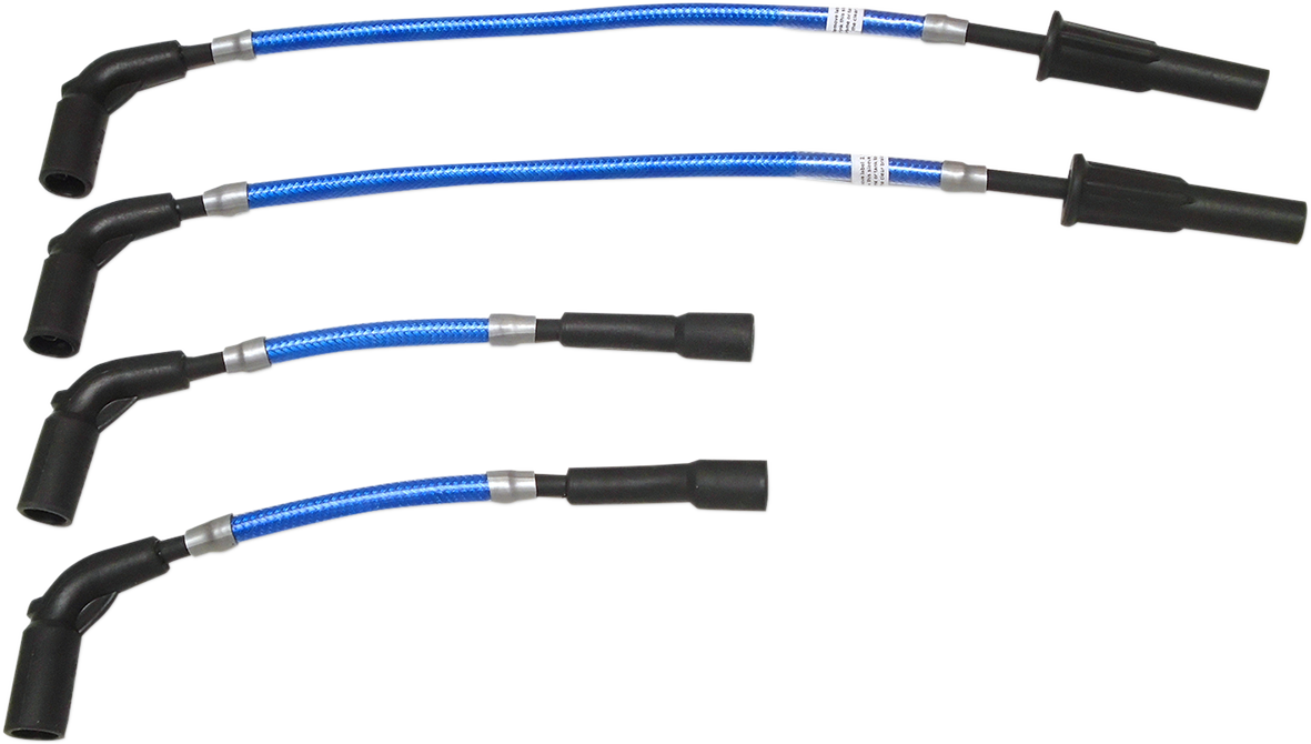 Spark Plug Wire Set - Blue - Softail