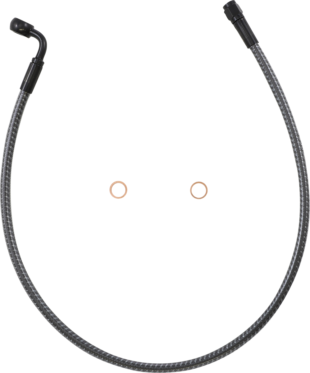 Brake Line - Front - 10 mm - 90° - 26" - KARBONFIBR