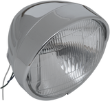 Chrome Custom Springer-Style Headlight Assemblies