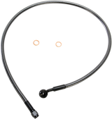 Brake Line - 10 mm-35° - 30" - Black Pearl