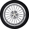 Rear Atlantic Wheel/Tire Combination