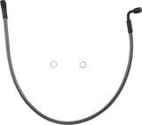 Brake Line - Front - 10 mm - 90° - 24" - KARBONFIBR