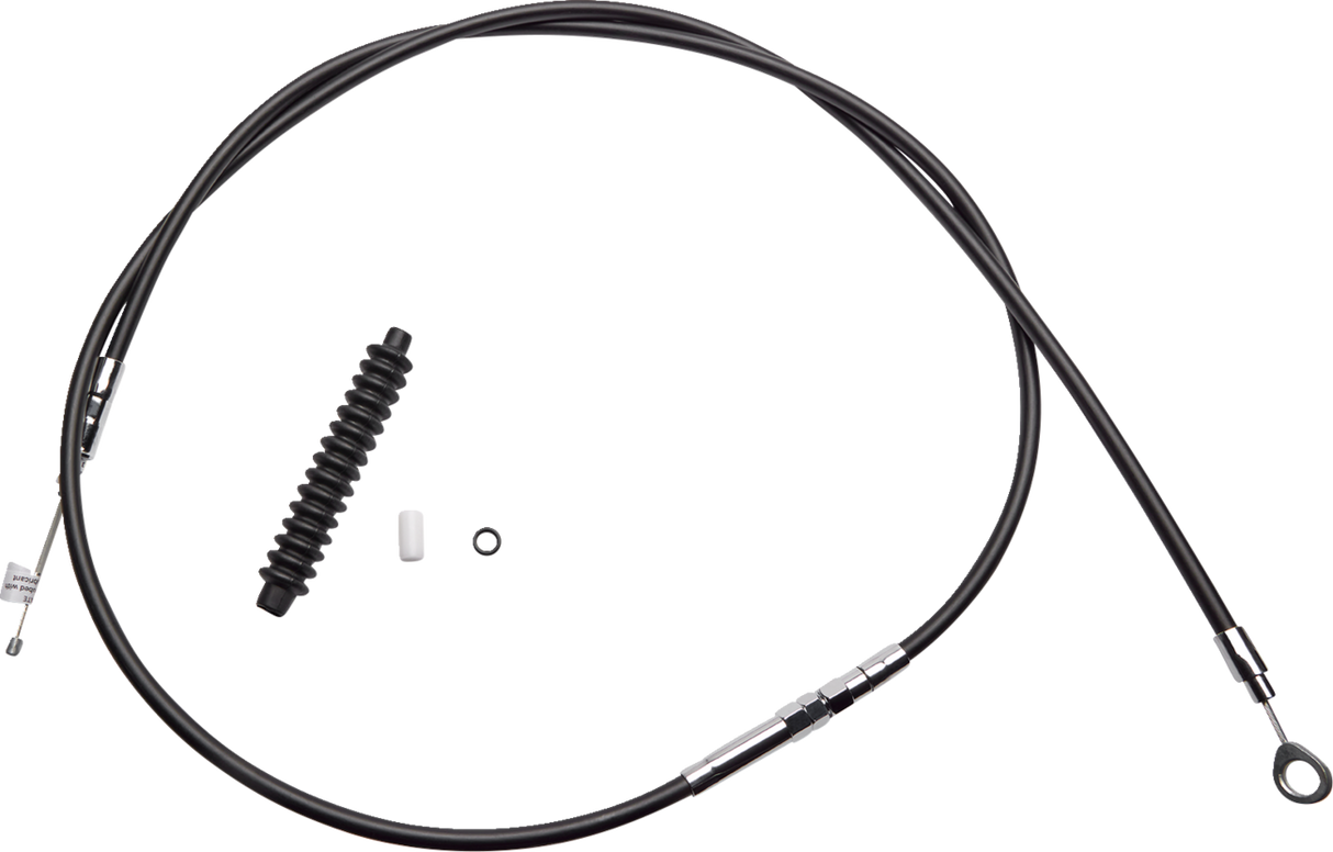 High-Efficiency Black Vinyl Clutch Cable