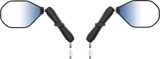 Tough-Mirror™ Kit with M10-1.25 Bases/M10-1.5 Adapters - Long Arm