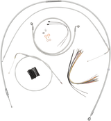 Sterling Chromite II® Designer Handlebar Installation Kit - 12"-14" - '07-'10 FLST