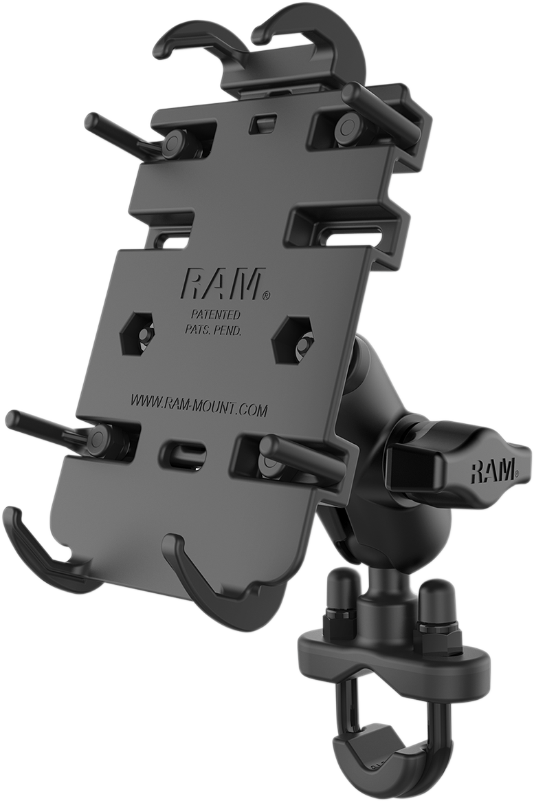 Quick Grip™ Phone Mount with U-Bolt Base