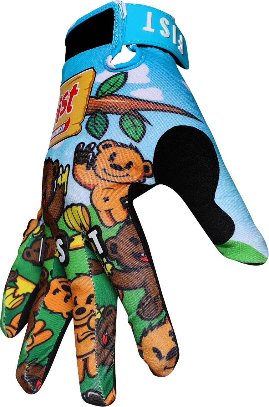 Youth Strapped Lil Teds Gloves (Ages 8-14)