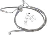 Extended Length Stainless Steel Brake Line Kit
