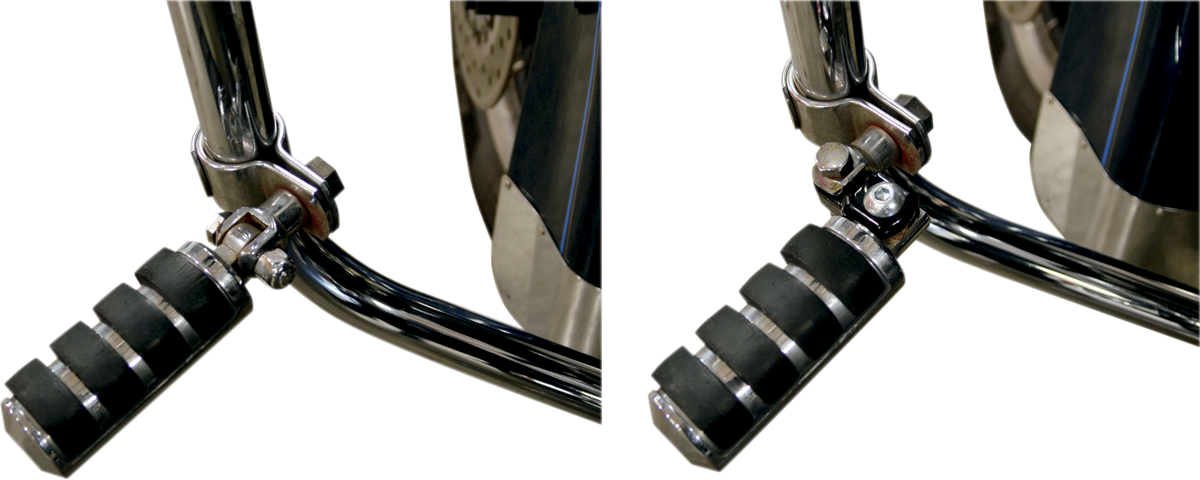 Foot Peg Relocation Clevis