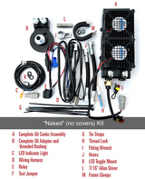 3.0 Side Mount Oil Cooler with Fan Kit for Sportster