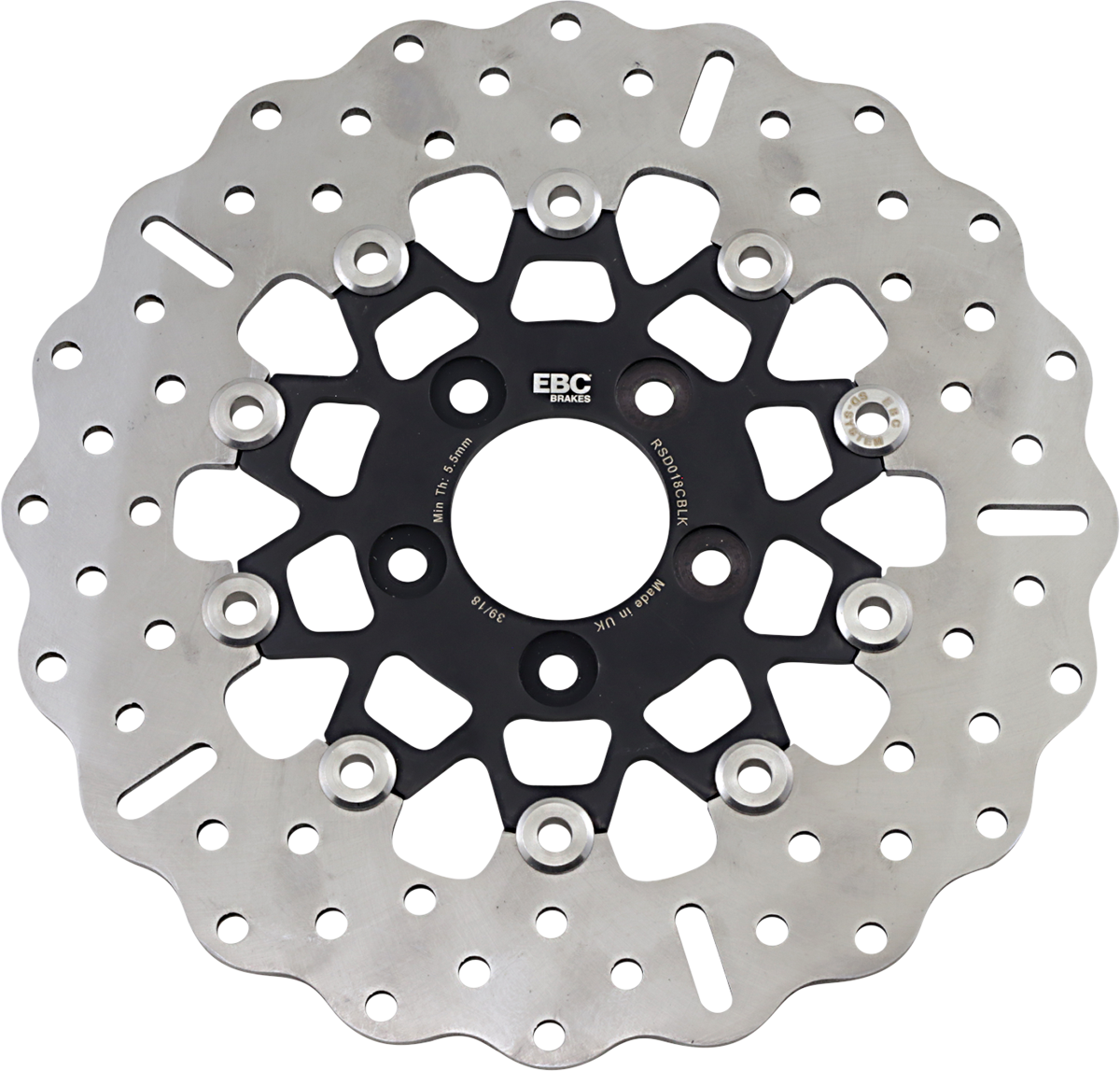 Custom Stainless Steel Rear Brake Rotor