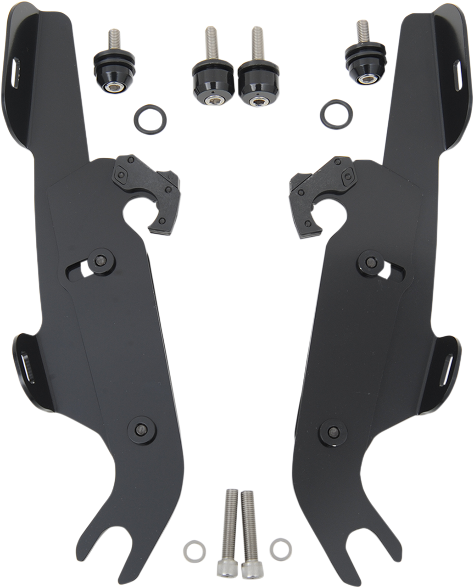 Fats/Slim Windshield Trigger-Lock Complete Mount Kit
