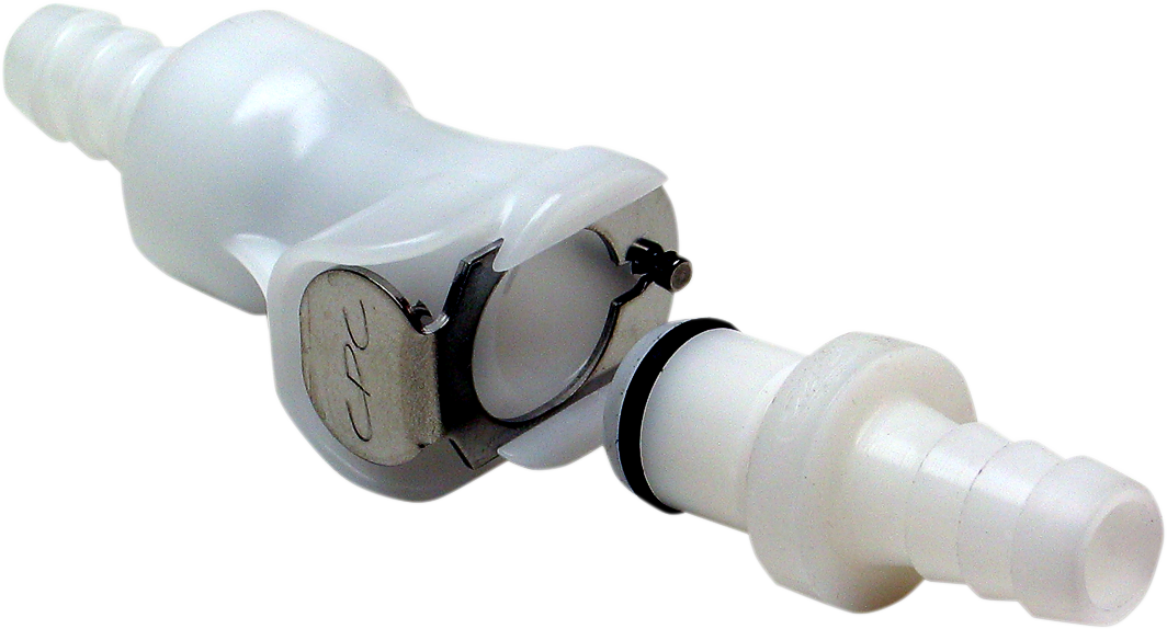 Straight-Through Fuel Line Quick-Disconnect Coupling