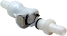 Straight-Through Fuel Line Quick-Disconnect Coupling