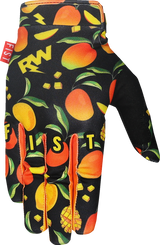 Youth Strapped R-Willy Red Label Mango Madness Gloves (Ages 8-14)