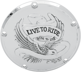 Live To Ride Derby Cover
