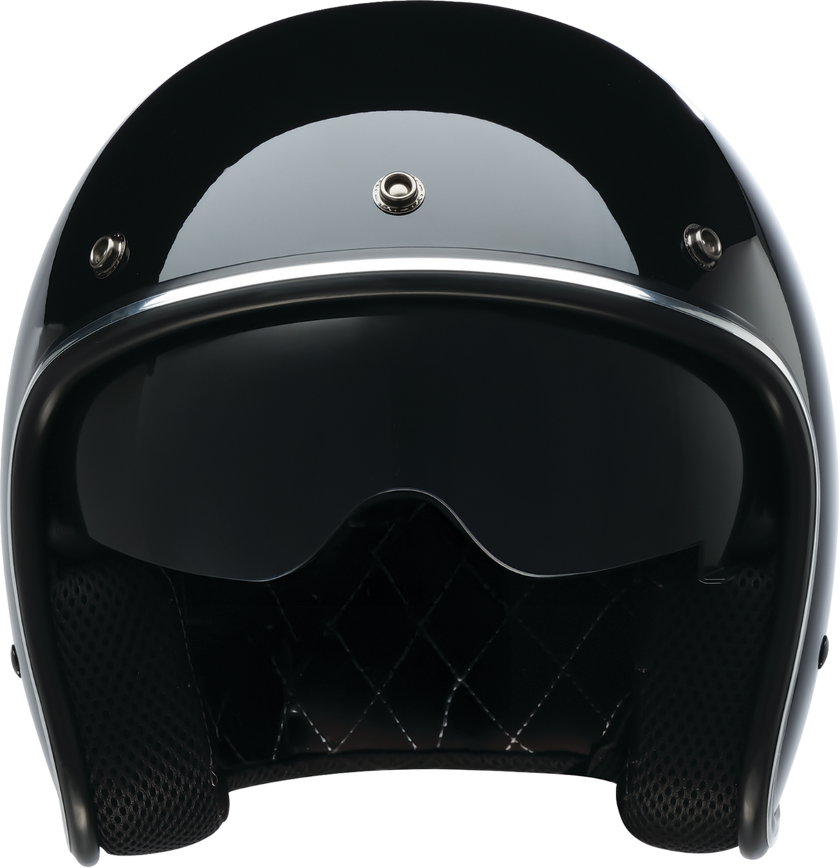 Grimlock Solid Helmet — Black