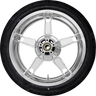 Daytona Rear Wheel/Tire Combinations with TPMS Pre-Installed