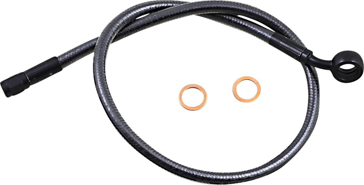 Brake Line - 12mm-35° - 24" - Black Pearl