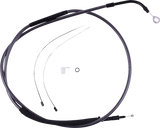 High-Efficiency Polished KARBONFIBR Clutch Cable - 65-3/4"