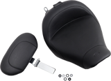 Wide Solo Seat with Removable Backrest