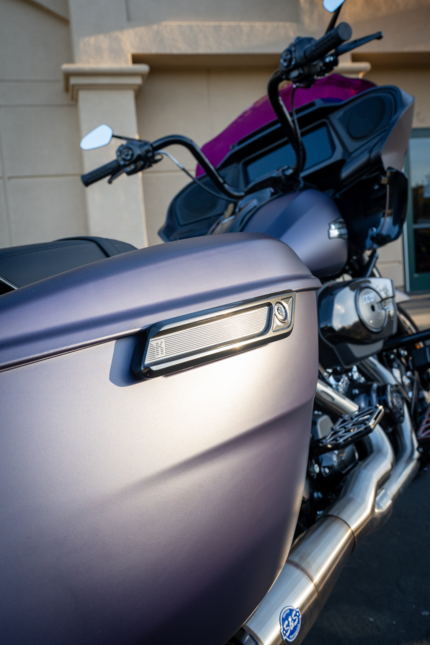 Saddlebag Latch Covers