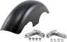 Hugger Series Front Fender with Mounting Blocks for Softail/Dyna
