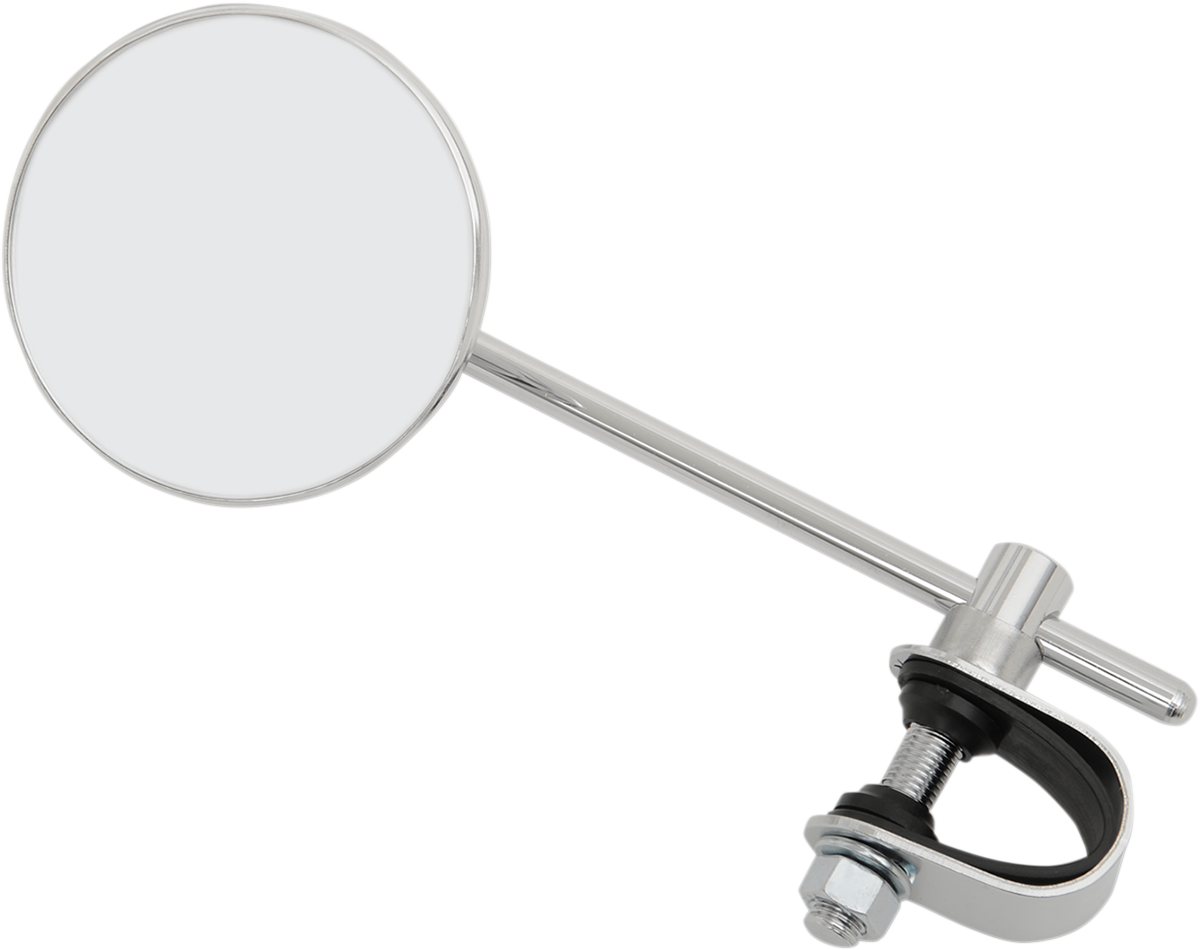 3" Chrome Stamped Mirror
