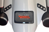 Swoop Three Piece Stretched Rear Fender Kit With Side Panels and Thunder Pods