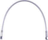 Universal XR Brake Line - 30" - Stainless w/ Chrome Fittings