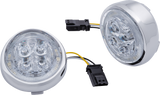 LED Fang® Front Signal Light Inserts with Bezel