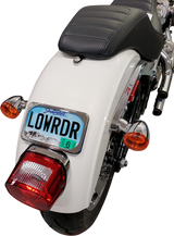Large Radius Three-Bolt Style License Plate Mount Assembly