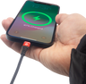 12" Male USB-C to Male USB-C Heavy-Duty Phone Charging Cable