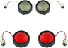 Complete Front & Rear Turn Signal Conversion Kit with Bullet Bezel Lenses