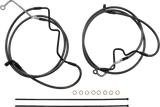Black Pearl™ Designer Handlebar Installation Kit - 15"-17" - '21-'22 FLHR