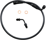 Brake Line - Upper with Adapter - Black