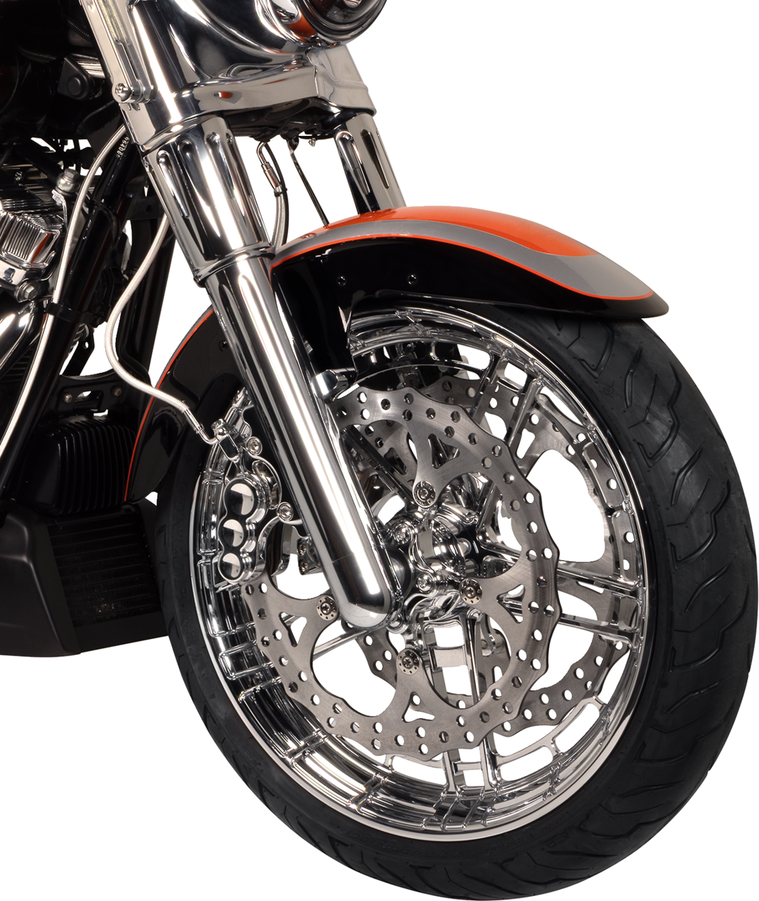 Aluminum Fork Boot Covers — Deep Cut