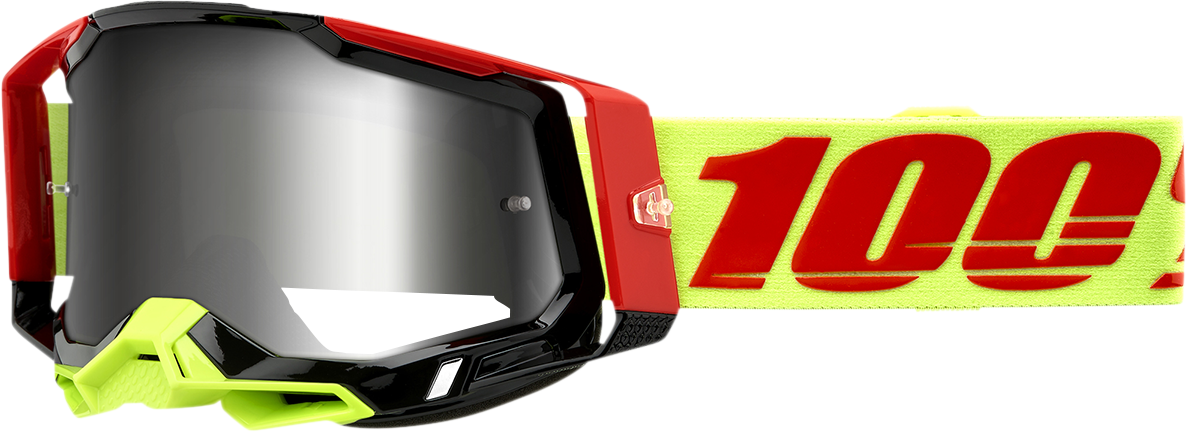 Racecraft 2 Goggle - Wiz - Flash Silver Mirror Lens